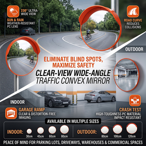 <span class=keywords><strong>Espejo</strong></span> de Seguridad Convexo para Tráfico Vial, <span class=keywords><strong>Espejo</strong></span> Antirrobo de Gran Angular, <span class=keywords><strong>Espejo</strong></span> de Seguridad para Esquinas de Carreteras e Intersecciones - Product Image 5