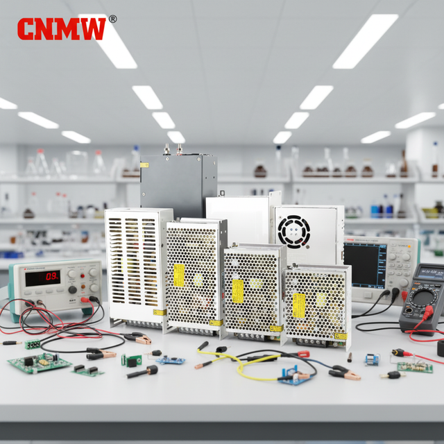 CNMW S-250-24 24V 250W AC/DC UPS Power Supply 110V-220V Input 10A Output Current 60Hz Single Industrial Use Aluminium Case
