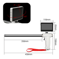 Équipement d'insémination artificielle vétérinaire, pistolet d'insémination artificielle portable pour bovins, vache, visualisation (type de base) avec gaine d'IA