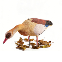 Décoy de chasse pliable en caoutchouc souple EVA, simulation d'oie égyptienne, pour jardin et aménagement paysager