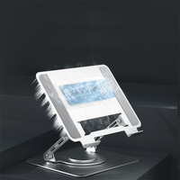 Soporte de Aluminio para Laptop, Plegable, Ergonómico, Giratorio 360°, para Escritorio, Refrigeración de Semiconductores, de Fábrica OEM