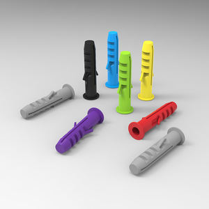 Fabbrica all'ingrosso diretta di alta qualità e basso prezzo personalizzato di espansione chiodo viti di plastica foro tappo muro di cemento spina di ancoraggio - Product Image 2