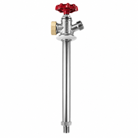 Robinet de Jardin YINGFA OEM en Laiton Sans Plomb, Anti-Givre, Anti-Siphon, à Commande Multi-Tours, Alimentation Hydraulique, Longueur Personnalisée pour la Maison