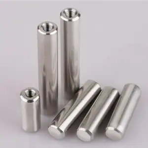 <span class=keywords><strong>Goupille</strong></span> <span class=keywords><strong>cylindrique</strong></span> d'alliage et de zinc d'OEM en acier de retour en vrac argenté droit disponible en acier au carbone d'acier inoxydable - Product Image 1