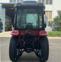 Traktor Pertanian Kecil Agricola Roda Empat untuk Kebun, Perkebunan, dan Kebun Buah 4x4 25HP 30HP 35HP 40HP 45HP 50HP Mini Tracteur Agricole