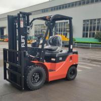 Chariot élévateur diesel de bonne qualité 2.5 tonnes avec pneu pneumatique 3m hauteur de levage moteur de marque chinoise prix de gros à vendre