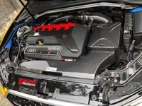Prix usine panneau de garniture de cabine en Fiber de carbone sec décoration couvercle de moteur pour AUDI RS3,TTRS EA855 2.5T