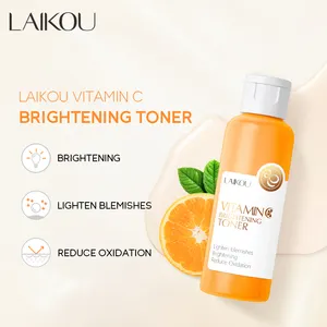 Nhãn Hiệu Riêng Tùy Chỉnh 100Ml Vitamin C Sáng Mực Giữ Ẩm Làm Trắng Axit Hyaluronic Mặt Mực