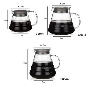 Carafe <span class=keywords><strong>à</strong></span> <span class=keywords><strong>café</strong></span> en verre, 400 ml, 600 ml, 800 ml, avec poignée isolée pour garder votre <span class=keywords><strong>café</strong></span> <span class=keywords><strong>à</strong></span> filtre frais et prêt <span class=keywords><strong>à</strong></span> servir - Product Image 6