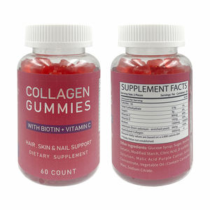 Fabricante de Gomitas de Colágeno con Certificación GMP, Fórmula Personalizada, Péptidos de Colágeno Bovino, Gomitas al por Mayor, Suplemento Saludable - Product Image 4