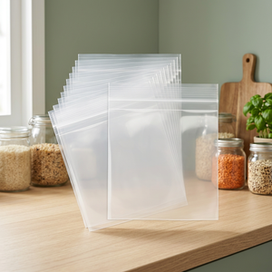 Self-Adhesive Sealing PP Plastic Bag with Valve Smell Proof Reusable Custom Logo Offset Printing Baby Food Safe - Product Image 3