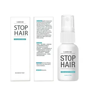 Lanphome — Spray Permanent à base de plantes naturelles, pour épilation rapide des cheveux, inhibiteur de la croissance capillaire