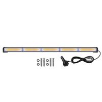 Neue 29'' 75CM COB 30W Notfall-Warnleuchte LED-Lichtbalken Bernstein/Gelb IP65 Wasserdicht Langlebig Hohe Helligkeit Einstellbar Auto