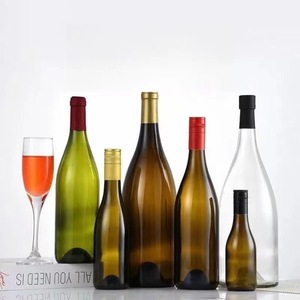 Bouteilles de liqueur en verre ambré foncé de 1000 ml avec bouchons en liège, capsules thermorétractables en PVC estampées or, vides, pour brassage maison, entonnoir à vin, vin mousseux - Product Image 3