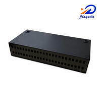 Boîtier de terminaison fibre optique mural 2U 48 ports vide SC Simplex LC Duplex, panneau de brassage en acier laminé à froid 0,8 mm 430x200x88mm