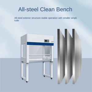 Campana de Flujo Laminar Vertical con Filtro HEPA - Equipo de Laboratorio de Acero Inoxidable para Cuartos Limpios - Product Image 4