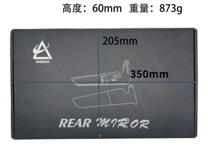 Nouveaux rétroviseurs latéraux MOXI pour <span class=keywords><strong>moto</strong></span> avec éclairage LED, côté droit, pour Yamaha, en alliage d'aluminium CNC, accessoires modifiés - Product Image 5