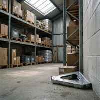 Piège à souris d'angle en acier inoxydable avec fenêtre transparente, station d'appâtage réutilisable, attrape-rongeurs humain pour le contrôle des nuisibles dans les exploitations agricoles commerciales
