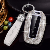 Hot Diamonds Car Key Case Cover Coque de protection Accessoires pour Toyota Prius Camry Corolla CHR C-HR Land Cruiser Prado Suspendu