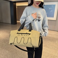 Tas Travel Jinjing Trendy 2026, Modis, Pemisah Bagian Kering dan Basah, Selempang, untuk Olahraga, Fitness, Bisnis, dan Perjalanan