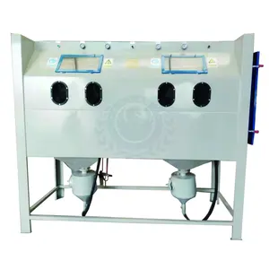 Professional CE 500L Sandblasting Cabinet automated sandblasting equipment Abrasive blasting sandblasting cabinet