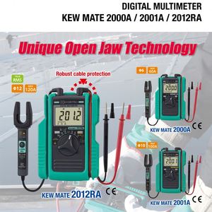 Kyoritsu KEW 2001A avec capteur à pince pour mesurer les courants alternatifs et les courants avec capteur à pince ouverte 100A - Product Image 3