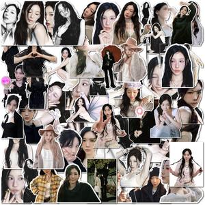 สติกเกอร์ติดเองลายภาพพิมพ์ความละเอียดสูง 55 ชิ้น/ชุด อัลบั้มครบรอบ 10 ปีของทาอียอน (<span class=keywords><strong>SNSD</strong></span>) สำหรับตกแต่งโทรศัพท์ แก้วน้ำ กระเป๋าเดินทาง ไดอารี่ และงาน DIY - Product Image 1