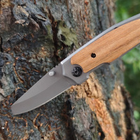 Mini couteau pliant multifonctionnel de survie en camping pour la défense personnelle en extérieur
