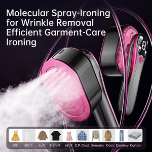 NUEVA <span class=keywords><strong>Plancha</strong></span> de Vapor 2 <span class=keywords><strong>en</strong></span> 1 de 2025 Portátil de Mano para Ropa con Pantalla LED - Product Image 3