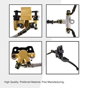 GOOFIT – remplacement de l'assemblage de l'étrier hydraulique du maître-<span class=keywords><strong>cylindre</strong></span> de <span class=keywords><strong>frein</strong></span> à disque <span class=keywords><strong>avant</strong></span> pour vtt Quad chinois <span class=keywords><strong>50cc</strong></span> 70cc 90cc 110cc 125cc - Product Image 3