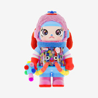 POPMART MEGA SPACE MOLLY 1000% Jon Burgerman Original Authentique Figurine en PVC et Peluche, Cadeau Personnalisé, Décoration d'Intérieur, Blind Box