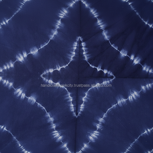 Juego de Edredón Azul Índigo 100% Algodón 200 Hilos para Todas las Estaciones con Funda de Almohada para Dormitorio y Sala de Estar X56 - Product Image 1