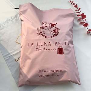 Sacs d'expédition postaux biodégradables en polyéthylène grand format, sacs d'expédition en plastique recyclables, enveloppes personnalisées pour vêtements, chaussettes, chaussures - Product Image 2