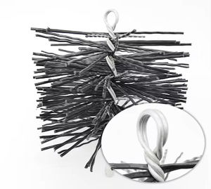 <span class=keywords><strong>Kit</strong></span> de brosse de cheminée en poly pour poêle à granulés rond - Product Image 2