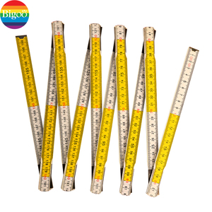 Tùy Chỉnh Màu Kép 2 Mét 10 Gấp Bằng Gỗ Quy Mô Gấp Cai Trị Với Biểu Tượng Tùy Chỉnh Cho Khuyến Mãi - Product Image 4