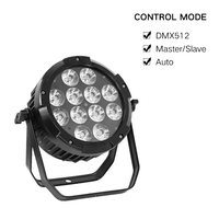 12*18W Uplights sans fil à batterie RGBWA+UV pour mariage, fête, DJ, éclairage de scène, éclairage rechargeable, Par