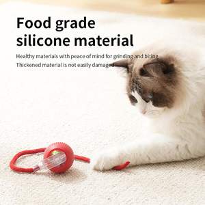 Hot Sale New USB 360 Smart <b>Interactive</b> Cat <b>Toys</b> Automatic Moving Ball Dog <b>Toy</b> Teaser Ball Self-Rotating Rolling Kitty <b>Toys</b> - Product Image 5