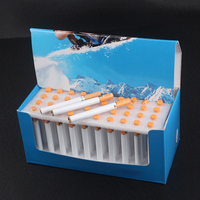 Briquet à gaz miniature portable créatif en gros, ultra-fin, rechargeable, en forme de cigarette pour cigarettes