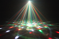 30W LED Mini Moving Head Beam & Spot RGB Partylicht Mini Moving Head LED Beam Spot RGB Vollfarbiges Mini 30W Disco-Licht für Hochzeiten