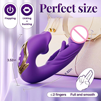 Vibromasseur réaliste pour stimulation orale, point G et clitoris, jouet sexuel pour femmes