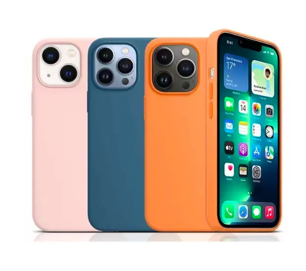 Silicone Phone Case For Apple Iphone 11 12 13 Pro Max Mini 7 8 6S Plus Xr X Xs Max 5 Se Shockproof Case Cover Factory Wholesale