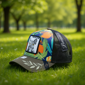 Cappello Trucker Fronchie a 6 Pannelli in Rete Traspirante Unisex per Adulti Casual Primavera Estate con Stampa Sublimatica e Ricamo sul Pannello Frontale - Product Image 2