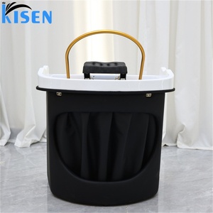 อ่างสระผมแบบพกพา Kisen พร้อมอุปกรณ์ติดตั้งระบบท่อน้ำ ลดราคาพิเศษ - Product Image 2