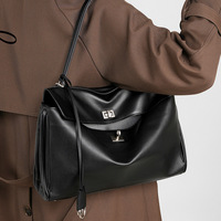 Sac fourre-tout en cuir de veau véritable sur mesure, sac à main, sac épaule, sac sous le bras, grande capacité, sac de transport pour femmes