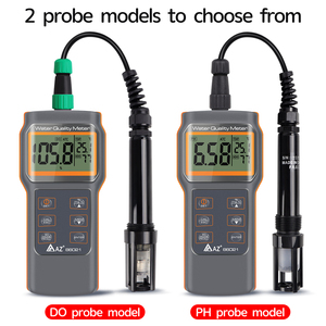 Medidor de Calidad del Agua Multifunción AZ-86021, Medidor de pH y Detector de OD, Analizador de TDS/Conductividad para Acuicultura, Peces AZ86021 Multip - Product Image 1