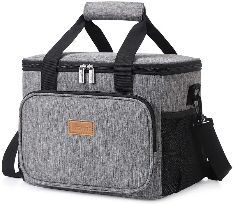 New Fashion 15L Outdoor Insulated Cooling Tote Lunch Food Delivery Bag Large Cooler Bag Lunch box