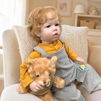 20 Zoll Lebensechte Reborn-Babypuppe aus Weichem Vinyl Realistische Neugeborenen-Puppe Spielzeug für Kinder Geschenk Großhandel Individuell Anpassbar
