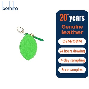 Boshiho - Colgante de Cuero para Bolso con Forma de Fruta, Creativo y Moderno, Llavero de la Serie Mini Frutas, Multifuncional, Resistente al Agua - Product Image 1