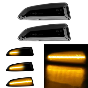 Luce Dinamica LED per Indicatore di Direzione Laterale per <span class=keywords><strong>Opel</strong></span> <span class=keywords><strong>Astra</strong></span> J, <span class=keywords><strong>Astra</strong></span> J <span class=keywords><strong>K</strong></span>, Zafira C, Insignia B, Grandland X - Product Image 1