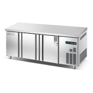 Réfrigérateur professionnel en verre pour processus de réfrigération, réfrigérateur-congélateur sous comptoir, étagère <span class=keywords><strong>multi</strong></span>-portes, réfrigérateur commercial sous comptoir - Product Image 2